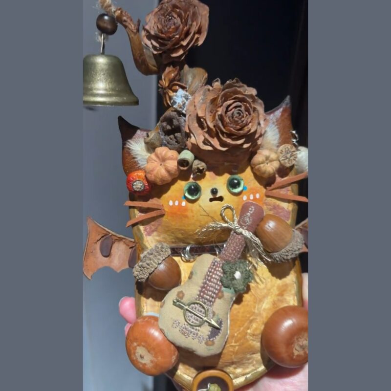 Bat-Wing Pod Baby – Woodland Cat Bard