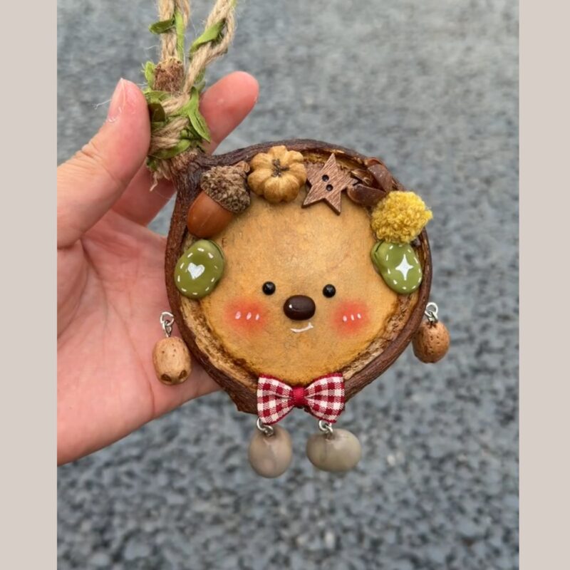 Double-Sided Pod Baby – Acorn Blossom Twins