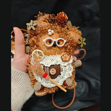Curly Witch Pod Crossbody Bag