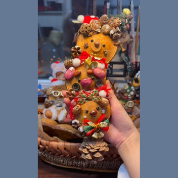 Christmas Trio Stacked Pod Baby – Holiday Bell Edition