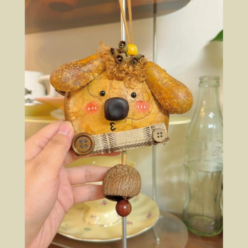 Double-Sided Pod Baby – Plaid Puppy Bell