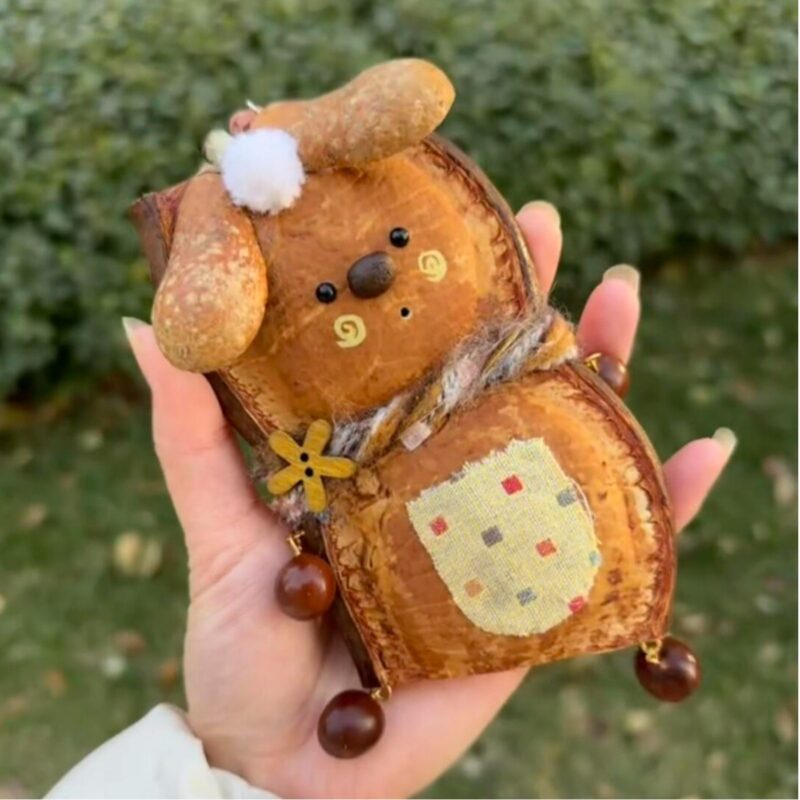 Handmade Woodland Puppy Decor Collection