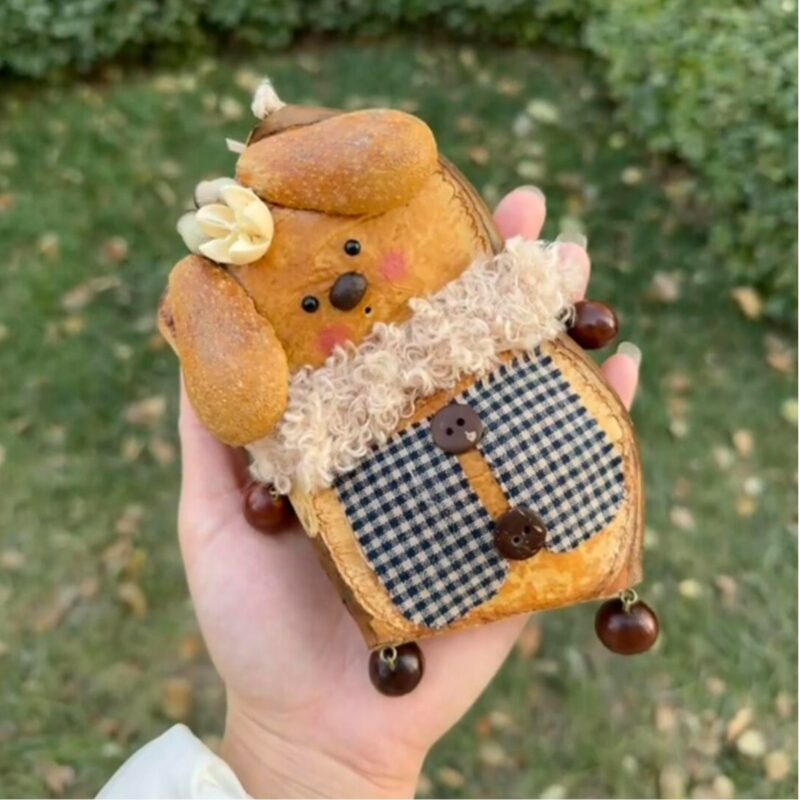 Handmade Woodland Puppy Decor Collection