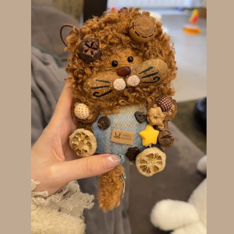 Curly-Mane Lion Pod Baby – Baby Happy Cub