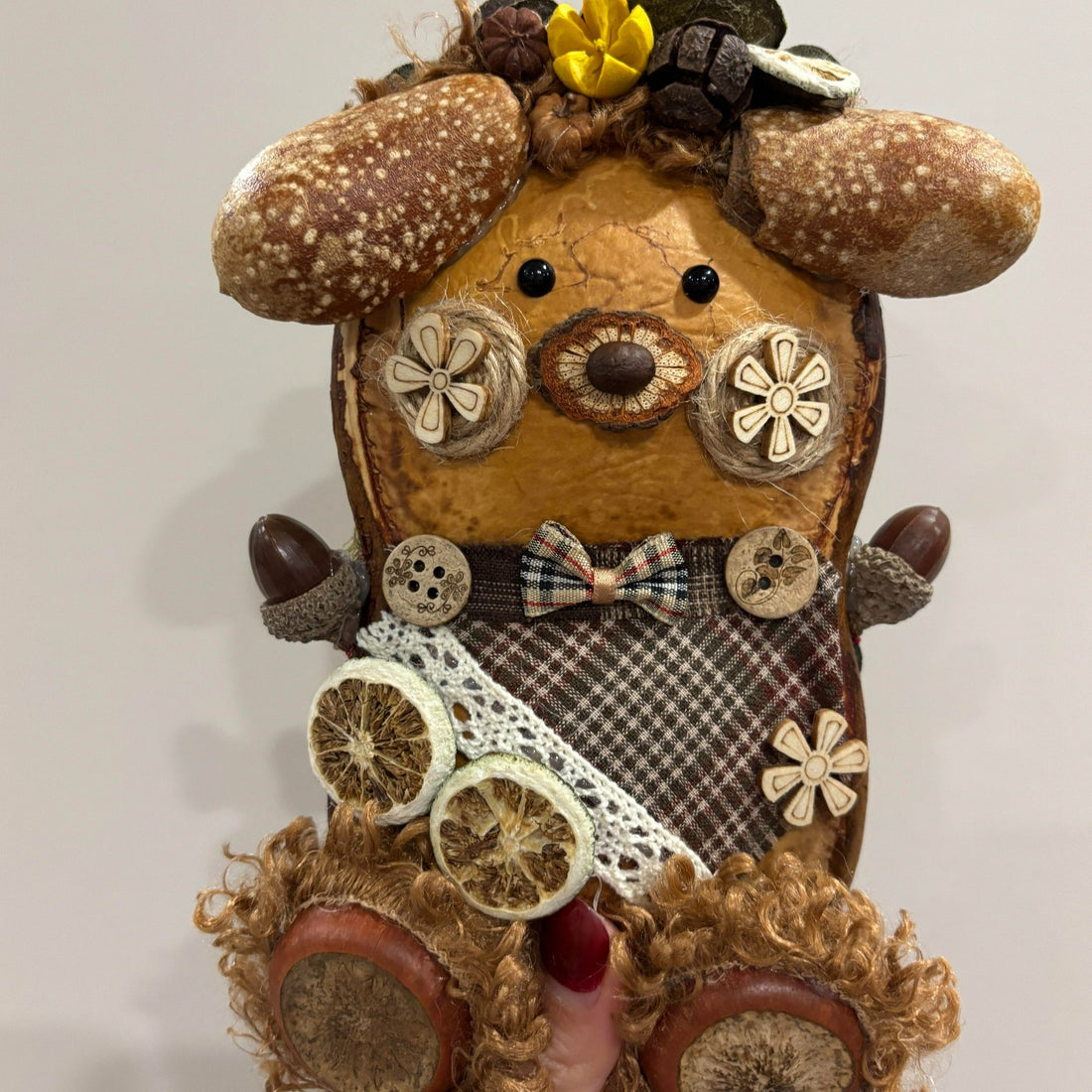 Autumn Forest Pod Baby - Citrus Lace Edition