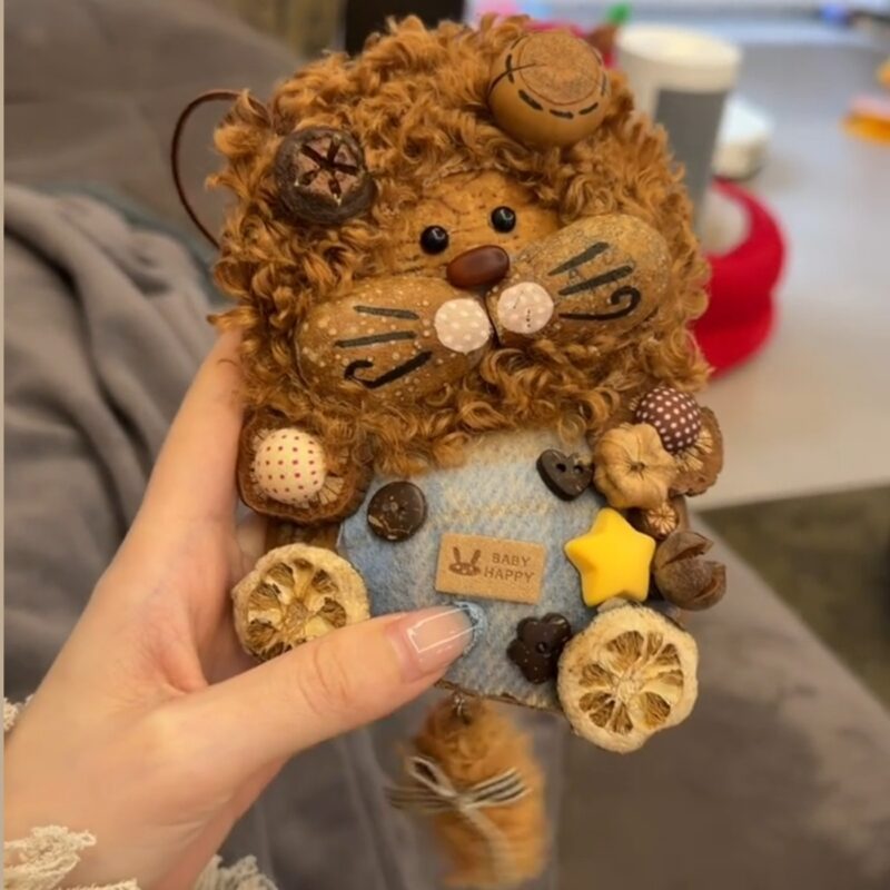 Curly-Mane Lion Pod Baby – Baby Happy Cub