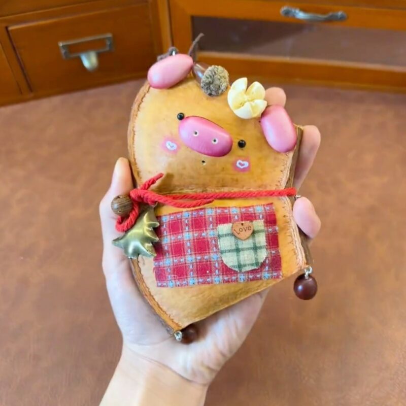 Handmade Cozy Piglet Pod Baby