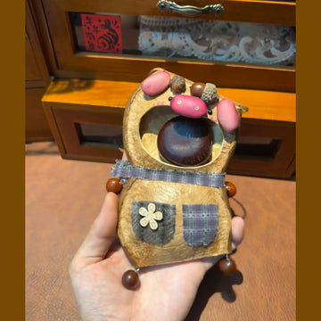 Kastanie Taschen-Schweinchen Pod Baby