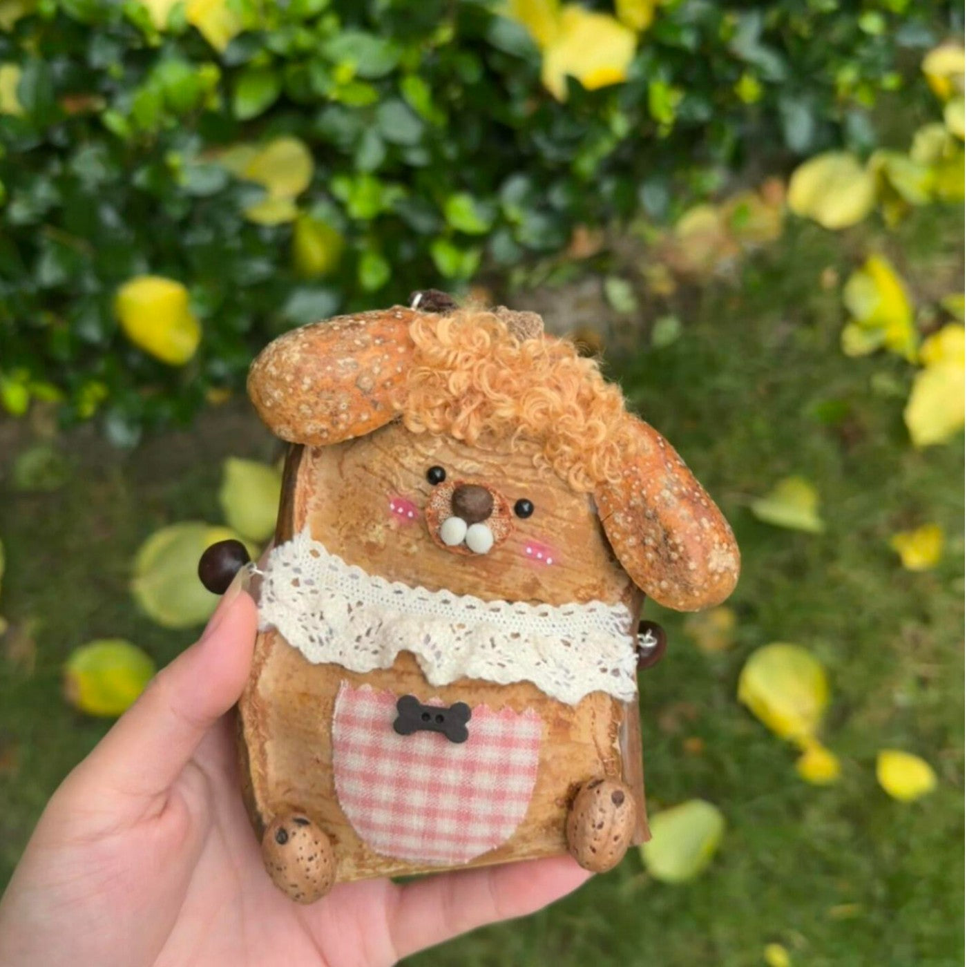 Handmade Woodland Puppy Decor Collection
