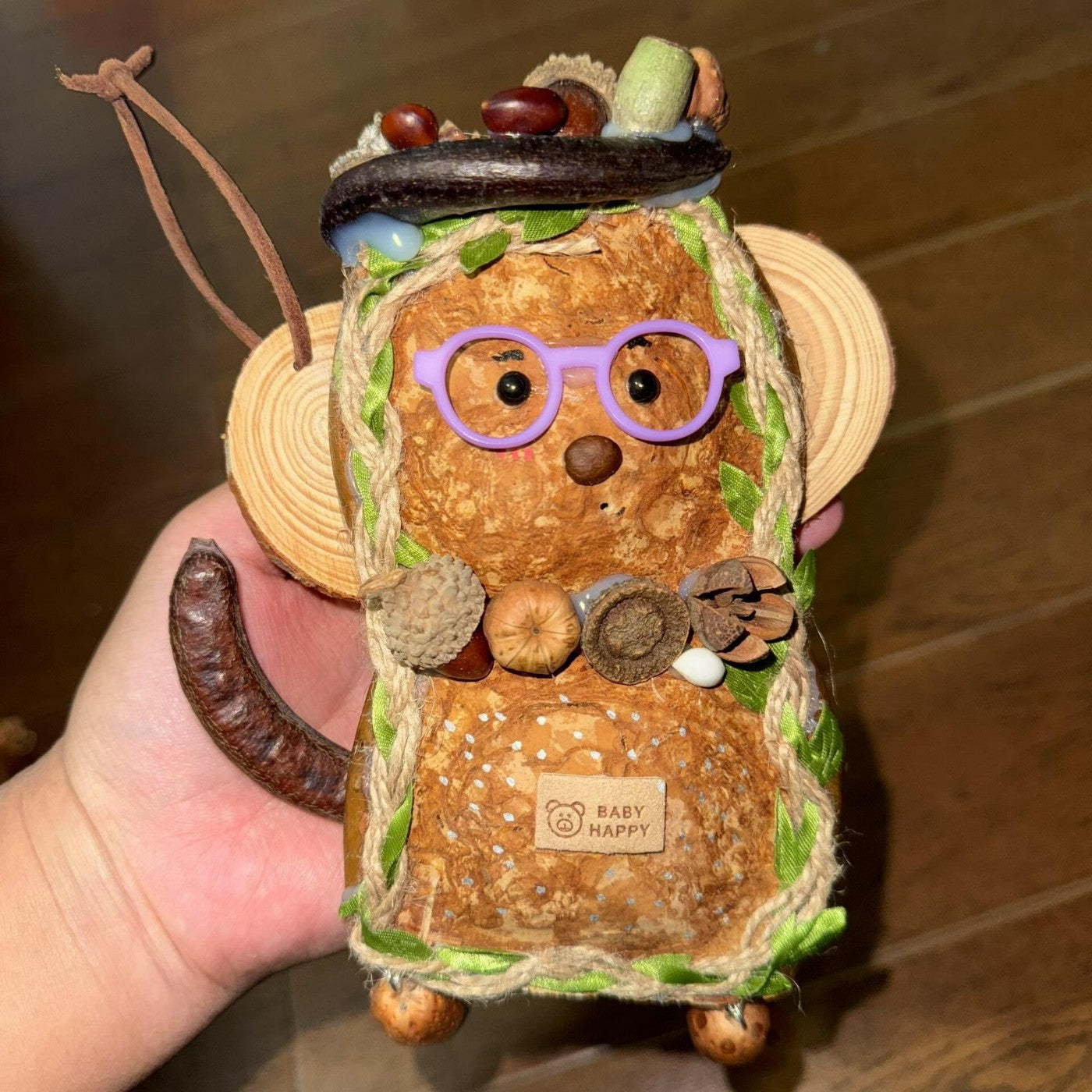 Handmade Woodland Animal Ornament Collection